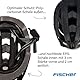 FISCHER Erwachsene Fahrradhelm, Radhelm, Cityhelm Urban Plus Brooklyn, L/XL, 58-61 cm, anthrazit matt, mit beleuchtetem Innenring-System, Stiftung Warentest-Testsieger