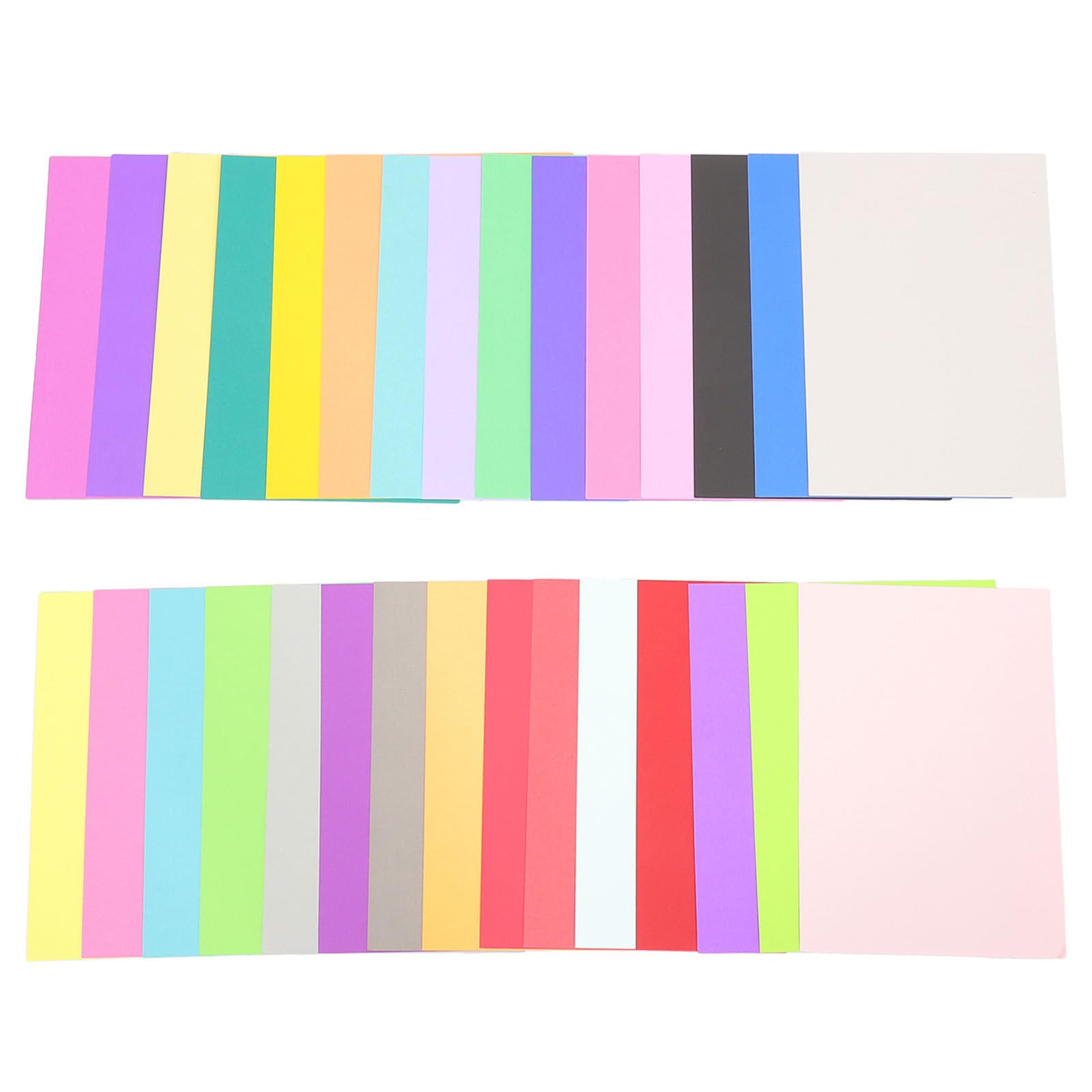120 Pezzi Carta Colorata A4 per Origami e Lavori Manuali, Cartoncino Opaco Flessibile per Sessioni di Arte e Mestieri, Previene Residui di Carta Colore Casuale