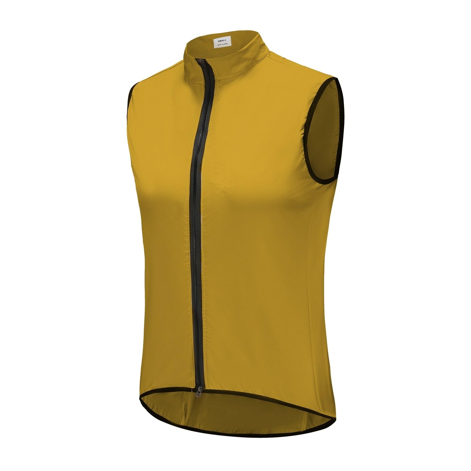 Chaleco de Ciclismo a Prueba de Viento, Impermeable, Ligero, sin Mangas, Uniforme de Ciclismo, Camiseta de Bicicleta, Ropa, Chaleco Chaleco Ciclismo Hombre(Yellow,3XL)