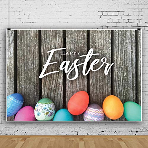 FunPa Photography Background Egg Pattern Studio Backdrop Photo Prop Easter Decoration