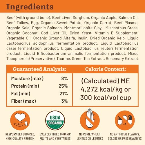 image for Primal Pet Foods Primal Kibble in The Raw, Freeze Dried Dog Food, Beef