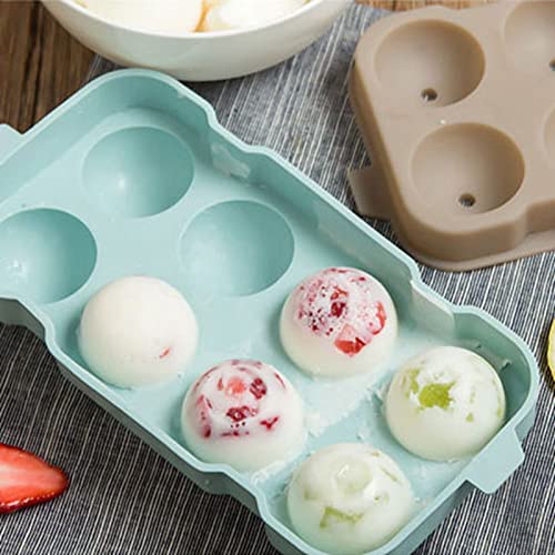 Molde de silicona para cubitos de hielo con 6 cavidades miniatura 2
