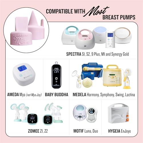 Image of Legendairy Milk Duckbill Valves with Pull Tab - Compatible with Spectra S1 S2 9 Plus, Medela, Motif, Baby Buddha & Zomee - Duckbill Valve Replacement Pump Parts, BPA Free Silicone, 6 Pack