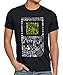 Produktbild style3 8-Bit Game T-Shirt Herren Pixel Boy, Größe:M, Farbe:Schwarz