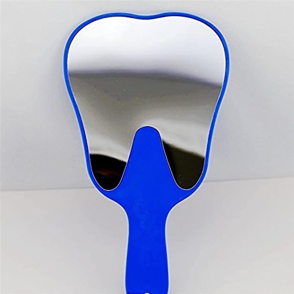 Specchietti in Plastica A Forma di Dente, Specchio Palmare Dentale con Maniglia, Decorazioni per Studi Dentistici con Un Foro per Il Barbiere del Salone della Clinica Orale
