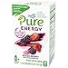 Crystal Light Pure Energy Mixed Berry Naturally Flavored Powdered Drink Mix with Caffeine & No Artificial Sweeteners, 48 ct Pack, 8 Boxes of 6 On-the-Go Packets