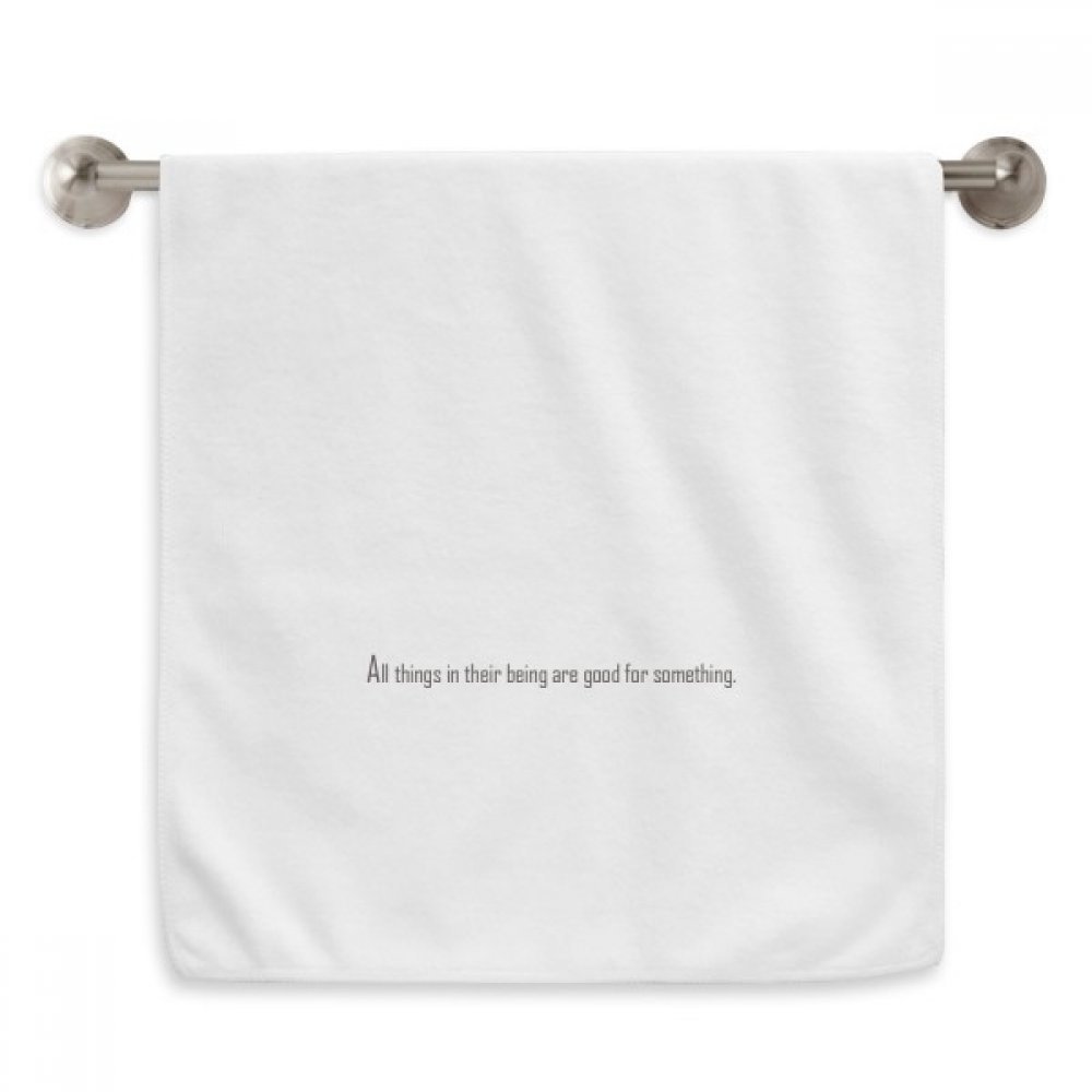 Serviettes moelleuses à message positif imprimé blanc format 13 x 29 inch