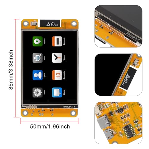 2.8" inch ESP32 Display ESP32 Development Board ESP32-2432S028R WiFi Bluetooth Resistive Touch Screen 240X320 Smart Display TFT LCD Module ILI9341 Driver - Image 5