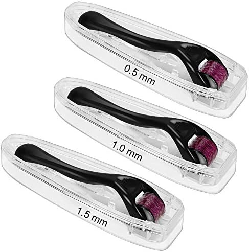 Bohaty Premium Facial Skin Care | New 540 Titanium (0.5+1.0+1.5) mm Microneedling Tool