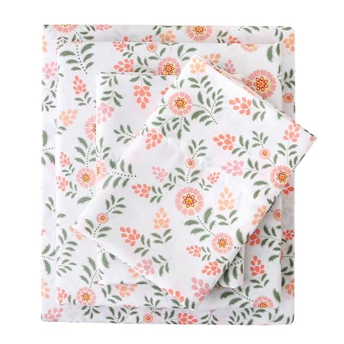 Save on Mooreeke Queen Floral Microfiber Sheet Set - Price Drop to $13.63