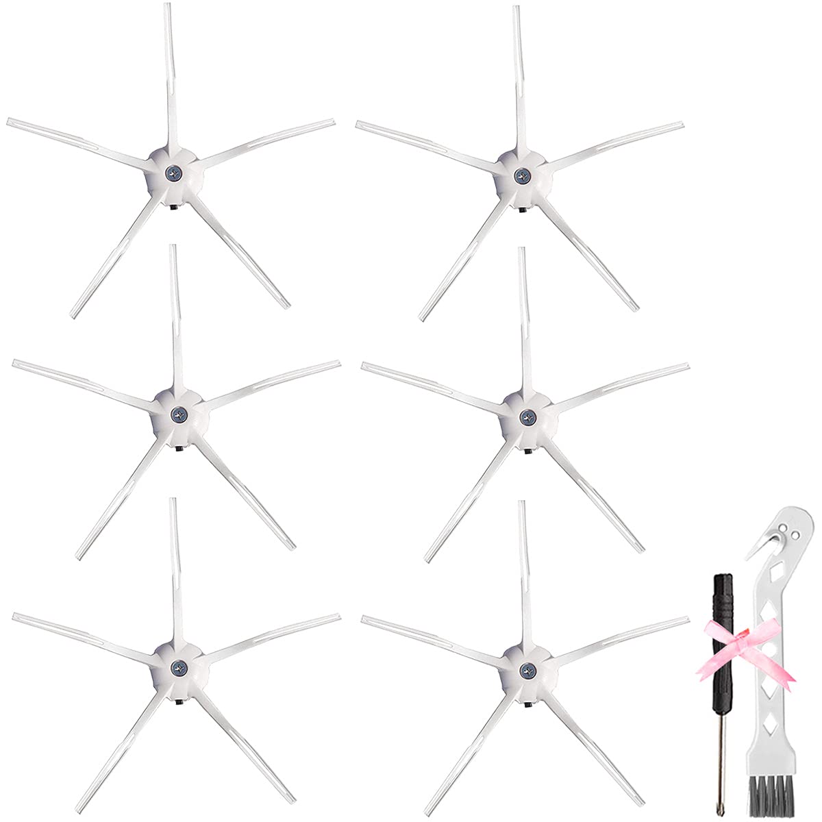 Set Di 5 Spazzole Laterali Per Aspirapolvere Roborock S5 S6 T6 E2 E35 96300741