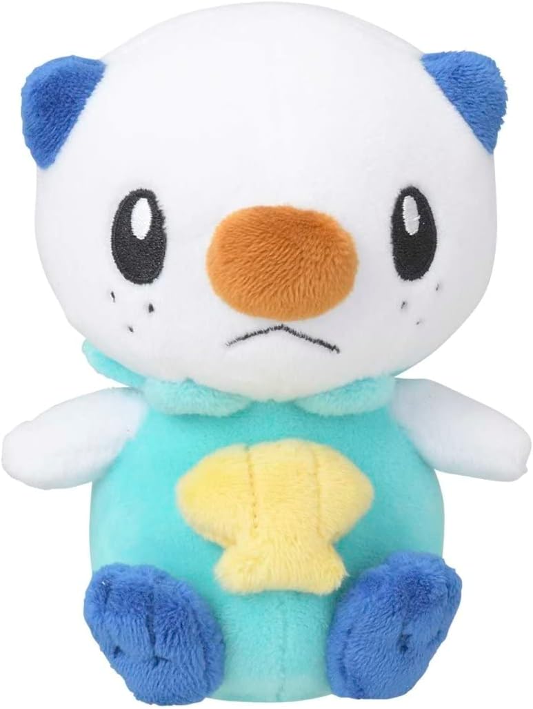 Pokemon Center: Sitting Cuties: Oshawott Plush # 501 - Generation 5 - 6 In