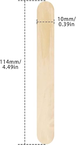 Miniatura 3 de Juego de 300 palitos de hielo y bolsas, 100 palitos de paletas de grado alimenticio y 200 bolsas de paletas de 3.15 x 6.69 pulgadas para bricolaje