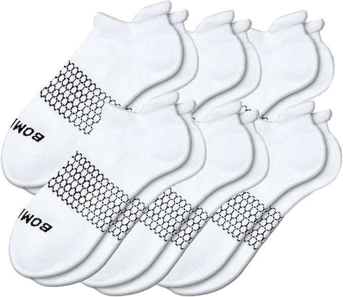 Bombas Men's Solids Ankle Socks, 6-Pack