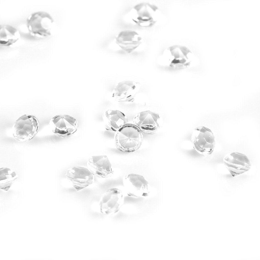 Glass Beads for Vases,Fdit 3000 Pieces/Bag 3 mm Acrylic Beads Clear Crystal Acrylic Diamonds for Wedding Bridal Shower Vase Beads DIY Decorations - Image 3