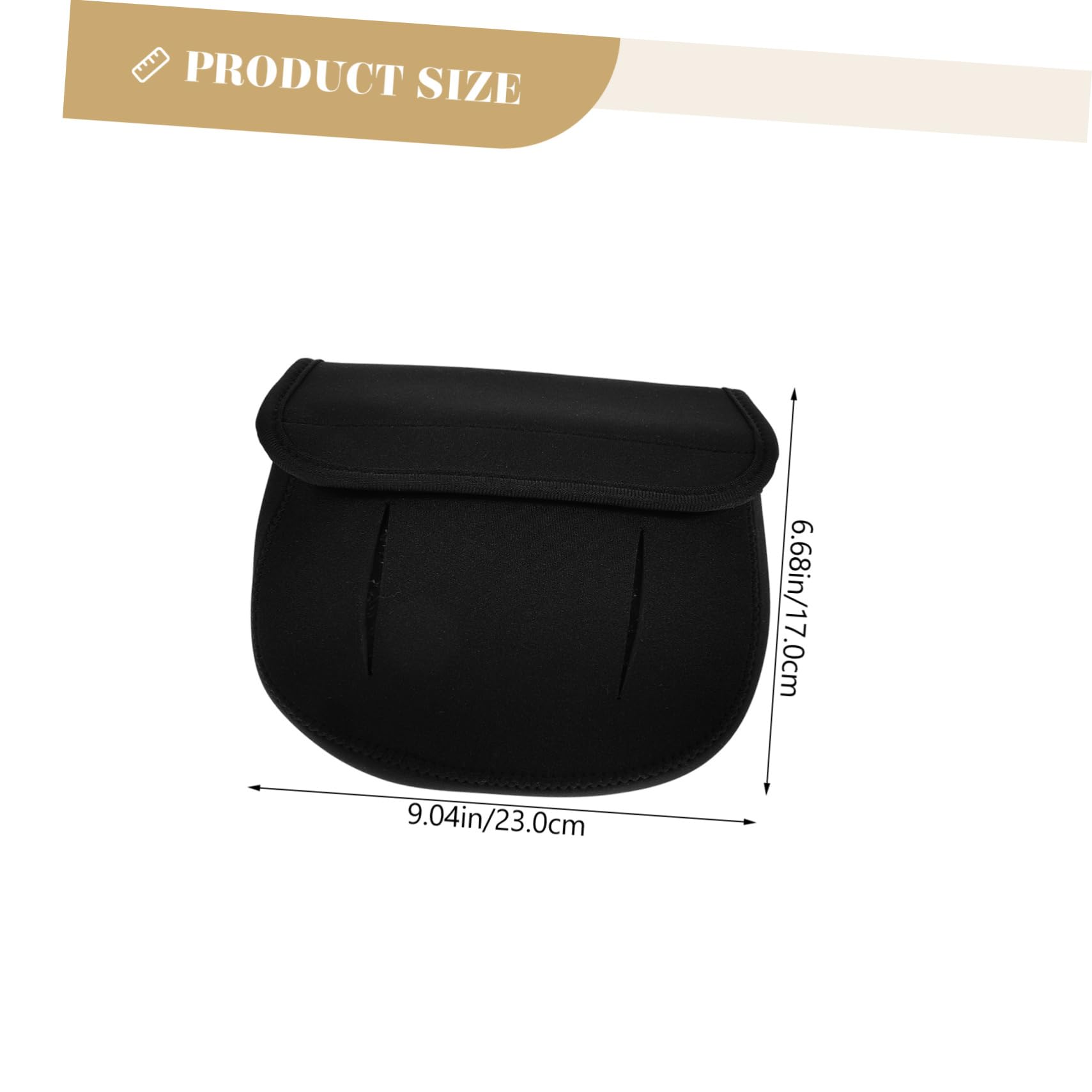 Mikikit Fishing Reel Case Reel Cover Lureshield Lure Protection Bag Outdoor Fishing Accessory Bag