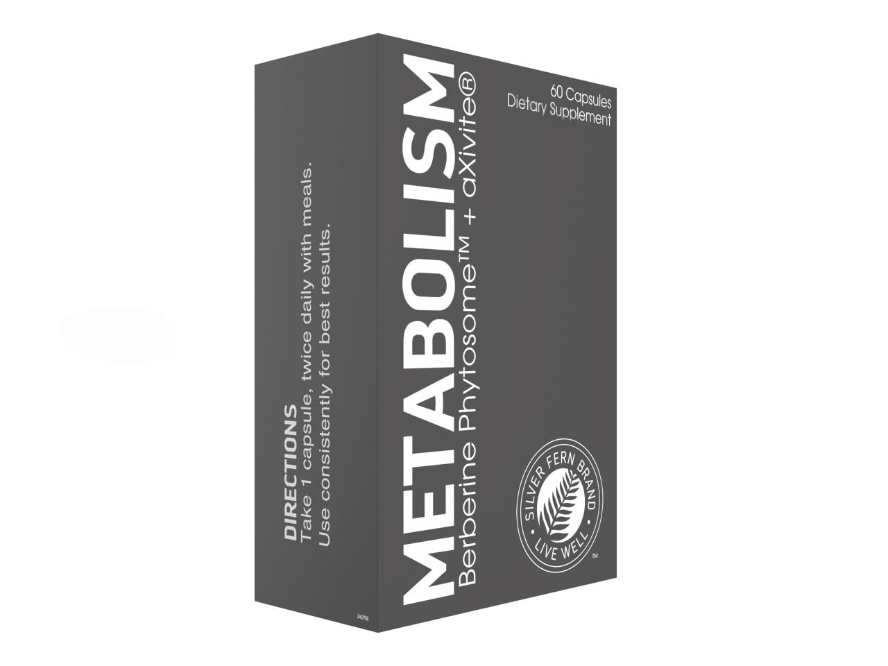Silver Fern Brand Metabolism Supplement 60 Capsules