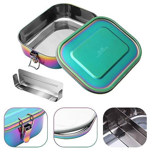 G.A Homefavor Stainless Steel Lunch Box, Stainless Steel Leak-Resistant Bento Box thumb #7