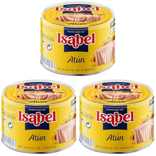 Isabel Atún en Aceite Vegetal, 400g (Paquete de 3)