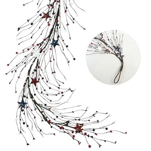 4ft4thofjulyberrygarlandartificialpatrioticpipgarlandwithredwhitebluestarberriesindependencedayvinegarlandforfrontdoormantelwallwindowmemorialdayflagdaydecor Urban Country Home Decor 4ft 4th of july berry garland artificial patriotic pip garland with red white blue star berries independence day vine garland for front door mantel wall window memorial day flag day decor urban country home decor