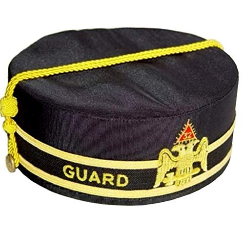 Casquette 32ème degré Garde Écossaise noire cadeau maçonnique idéal
