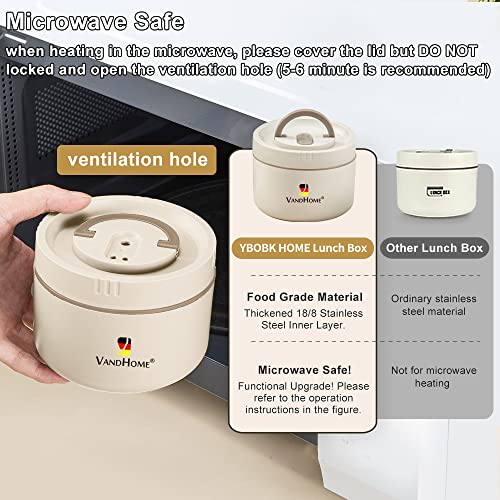 Ybobk Home Microwave Safe Portable Thermal Lunch Box thumb #4
