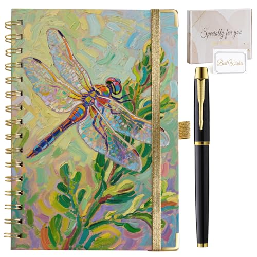Carnet à spirale A5 avec stylo pour ne plus perdre vos idées importantes