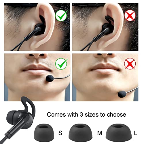 Image of MIMIRACLE Referee Headset, Type C Left Ear Referee Communication System with Headset Earphone, Simple Pairing Bluetooth Intercom for Football Soccer Handball -4 Pack