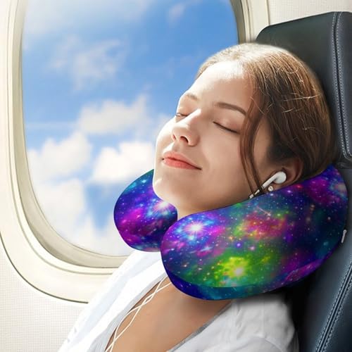 Almohada de espuma viscoelástica para viaje única miniatura 3