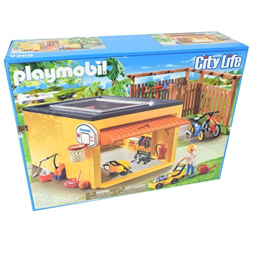 PLAYMOBIL 9368 Garage avec emplacements pour vélos