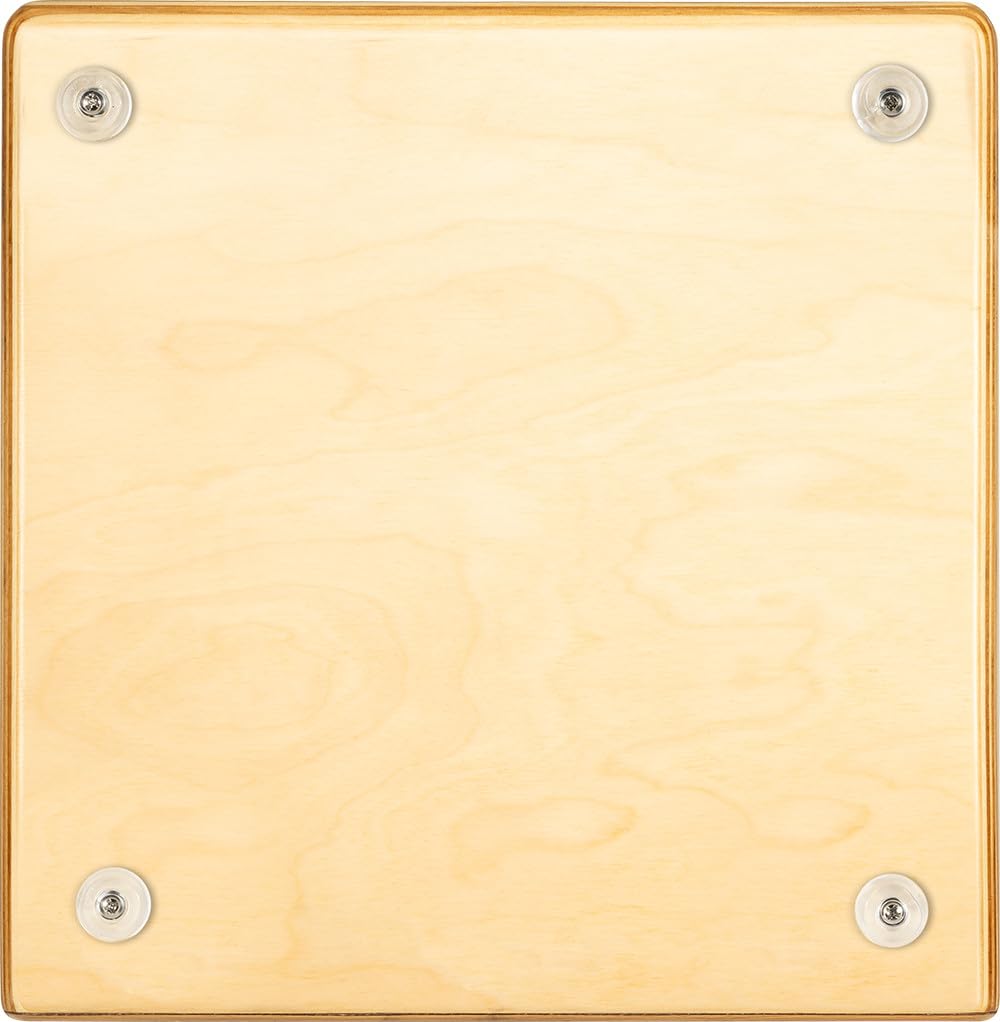 Meinl Percussion Woodcraft Cajon Instrument - Grande Drum Box con Suono Snare e Suono Basso Profondo - Superficie di Suono Espresso Burst (WC100EB)