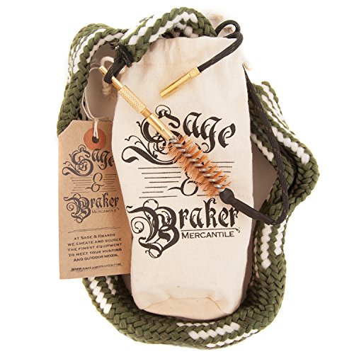 Gun Cleaning Kits by Sage & Braker. Detachable Bronze Brush Makes for The Fastest, cleanest and Easiest Way to Clean Your Shotgun, Rifle and Handgun’s bore. (20 Gauge)