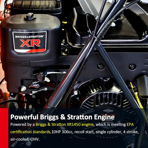Track Barrow - Hydraulic Assist, 1100 LBS Capacity | 306cc 10HP Engine with 3F+1R Gearbox & Hydraulic Tipping. Welded Bucket, 180mm Wide Tracks miniatura 5