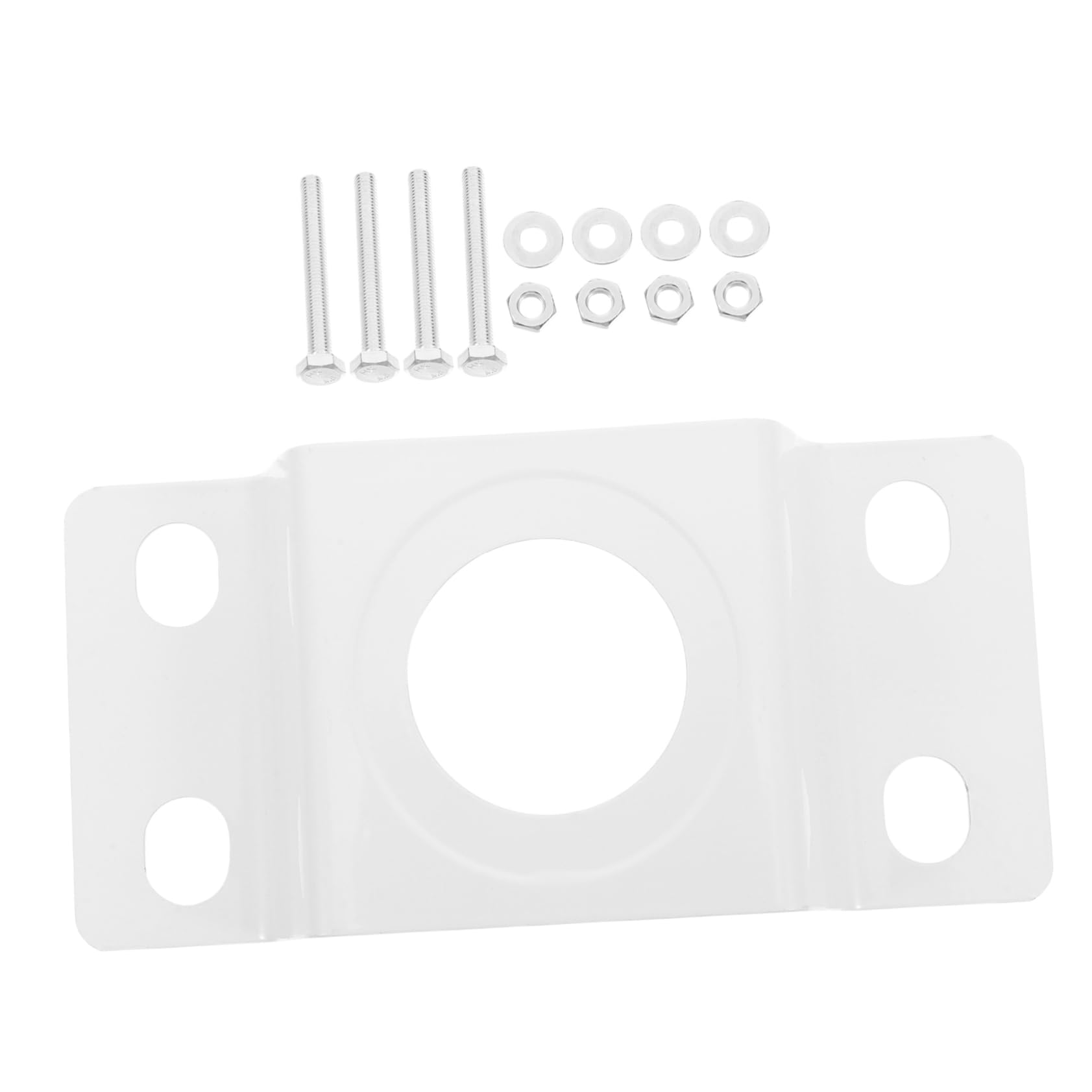 BESTonZON Outdoor Light Pole Mount Bracket for Solar Street Lights Solar Panel Pole Mounting Kit for Easy Installation of Various Lighting Projects