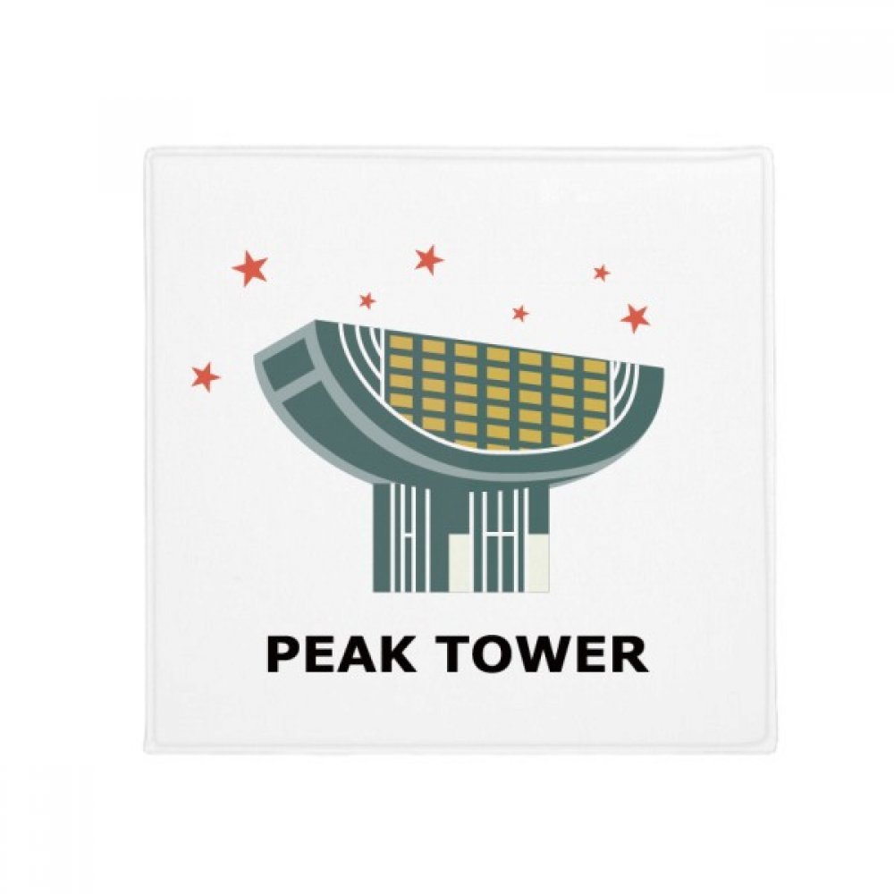 Tapis de sol Hong Kong Space Museum idée cadeau originale 80x80cm pour passionnés d'espace