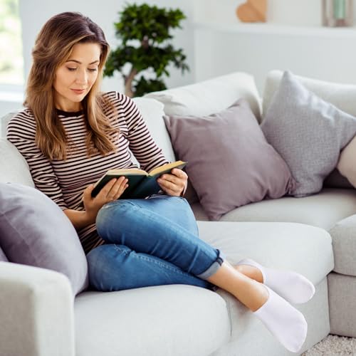 Women’s No Show Socks 3 Pairs Non Slip Flat Boat Low Cut Invisible Liner Socks3