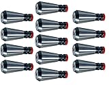 SK40 Direktspannzangen Set 4 -25 mm M16 13 Zangen DIN2080 Typ 575E Qualitäts-Spannzangen aus legiertem Werkzeugstahl - gehärtet und geschliffen Industriequalität - 13-teilig - Direktspannzangen mit Spann-Ø von 4 - 25 mm - SK40 DIN 2080 und Anzugsgewinde M16 - gehärtet und geschliffen Größe: 4-5-6-8-10-12-14-16-18-20-22-24-25 Anwendung zum direkten Einsatz in die Werkzeugspindel