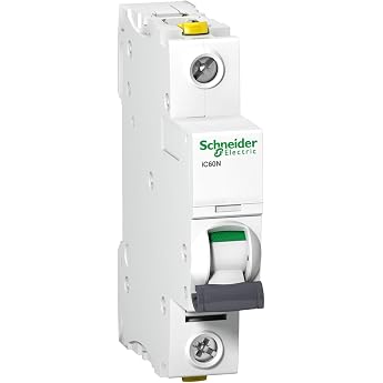 Schneider A9  F03125 Circuit Breaker   IC60 N 1P 25 A   B Characteristic
