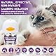 Pheromone Katzen Diffusor Kit, Fördert Wohlbefinden & Verhaltensunterstützung, Calming Diffuser Katze Anti Stress Beruhigendes（1 Diffusor + 3 Nachfüllen à 48 Ml） (1 Diffusor + 3 Nachfüllen)