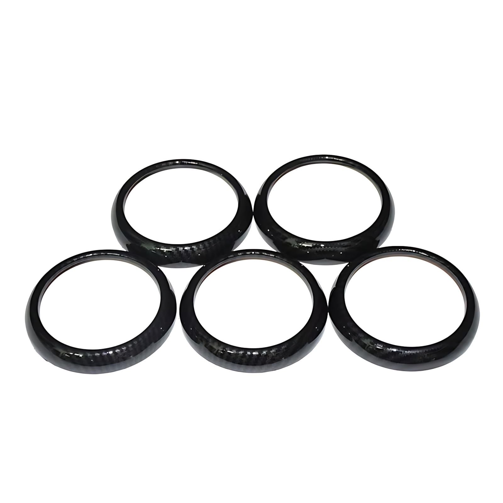 Dashboard Trim Air Vent Compatible with Benz for CLA-Class X156 2014-2018 Car Dashboard Air Vent Trim Ring Air Outlet Decorative Cover Sticker