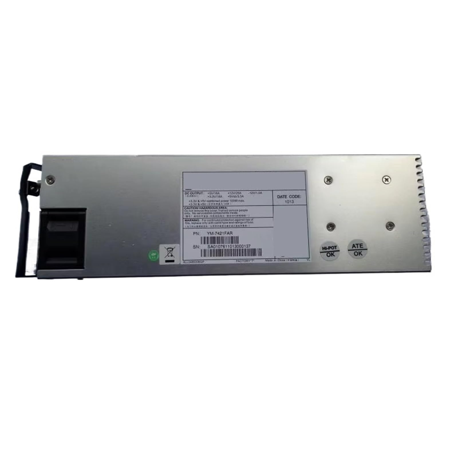 BRODEFUP YM-7421F Server Power Supply 420W YM-7421FAR