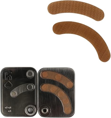 Miniatura 8 de Juguetes magnéticos de metal para ansiedad  Poker Ace Fidget Slider con 4 calcomanías suaves, juguete EDC para hombre, juguete para aliviar el