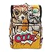 Produktbild Mokale Pop Art Comic Poster Bild Welpen,Rucksack Rucksack Reisetasche Wanderrucksack College Student School Bookbag Reisetasche für Männer oder Frauen