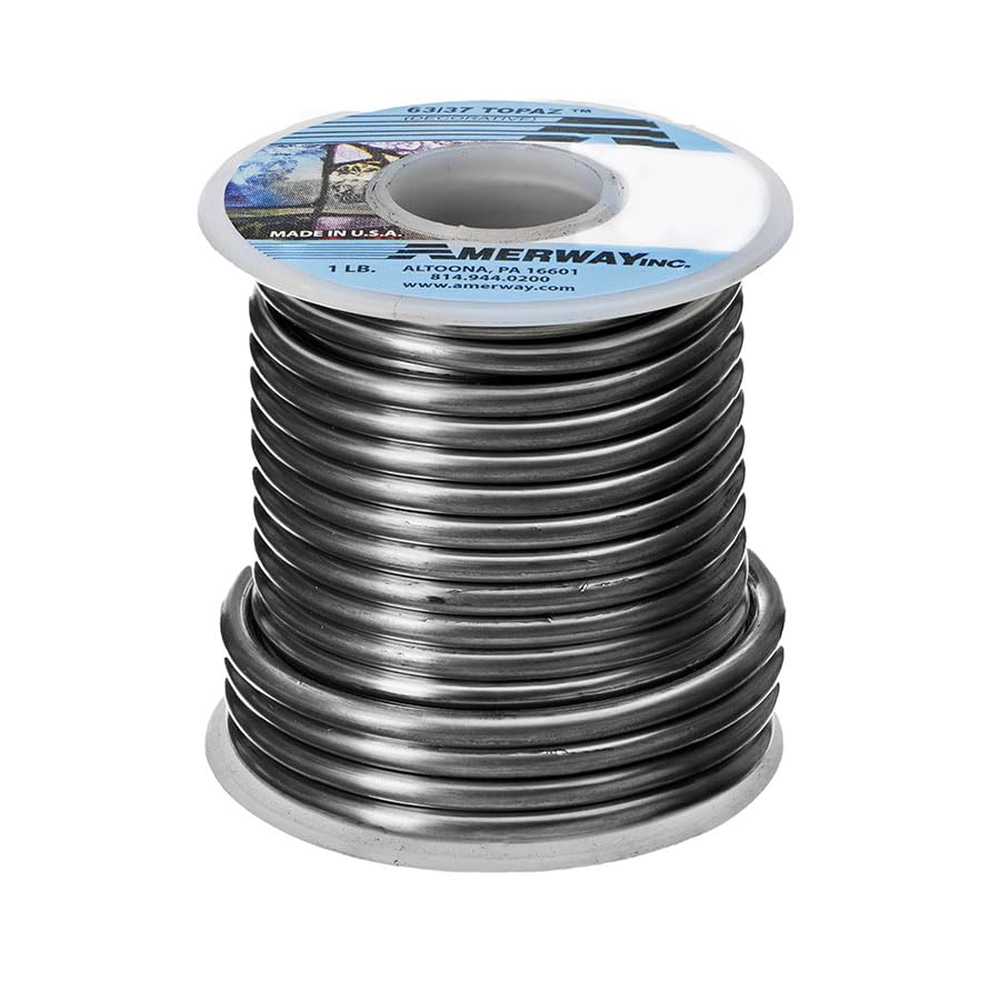 Amerway Topaz Stained Glass Soldering Wire