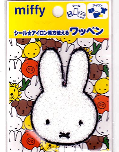 ミッフィー Amazon.co.jp: ミノダ miffyフェイスワッペン ミッフィー D02Y0447
