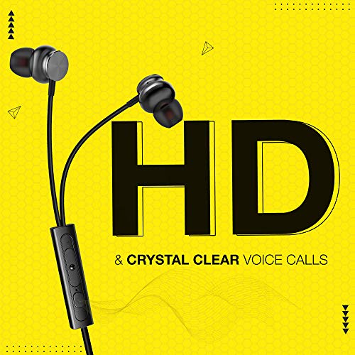 Image of FLiX (Beetel Tone 120 Wired in Ear Earphones with Mic (Black)