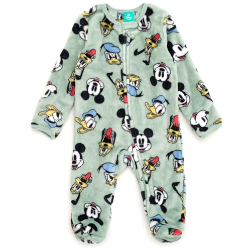 Disney Baby 2 Pack Zip Up Sleep N' Plays Newborn to Infant Sizes (Newborn - 24 Months)4