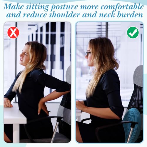 Image of Libima 2 Pcs Wobble Cushion Wiggle Seat Flexible Sensory Seating Balance Disc Board for Men Women Physical Exercise Improving Posture Home Office