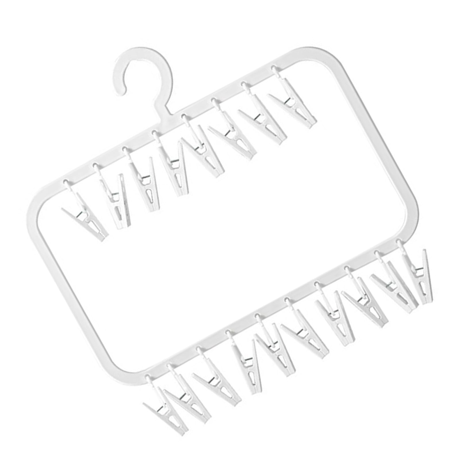 Msioytog Household Organizers Drying Rack Multi Layer Hanging Rack Clothes Hanger for Various Clothing and Household Items Small Items Dryer