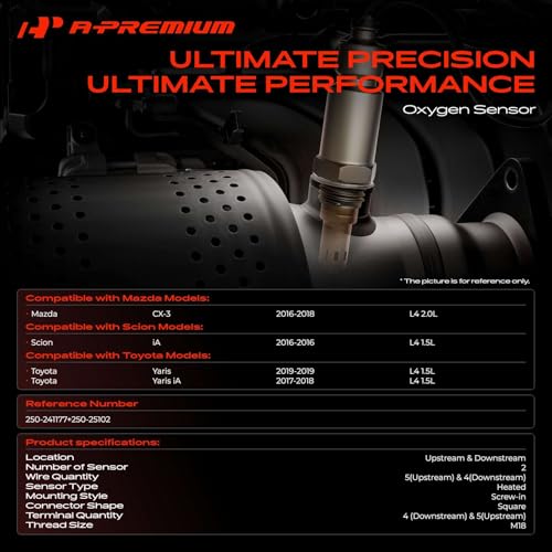 Sensor de Oxígeno A-Premium Upstream y Downstream 2 piezas miniatura 2